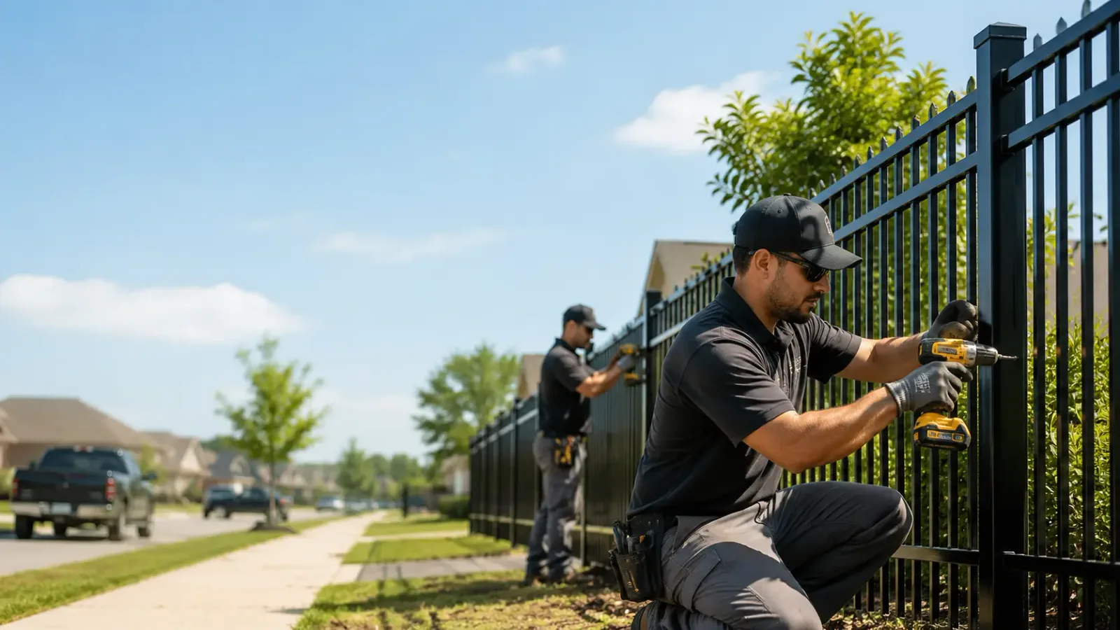 Metal Fence Installation in Stark, KS